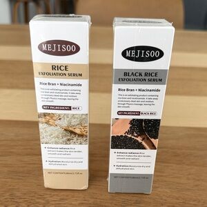 Mejisoo Rice and Black Rice Exfoliation Serum Set